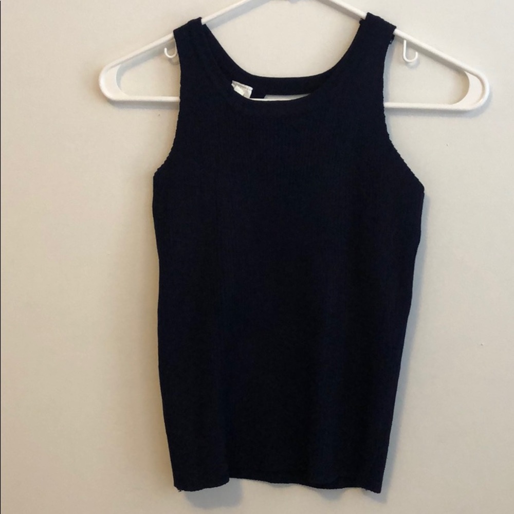 Navy Blue Tank Top